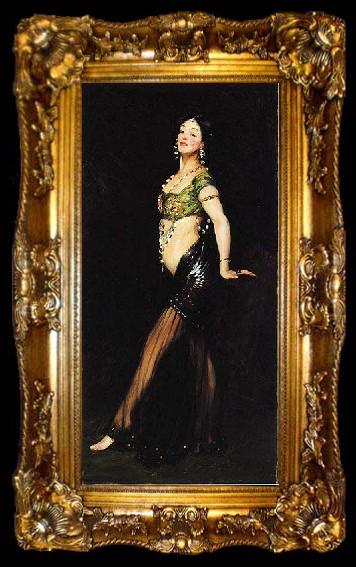 framed  Robert Henri Salome, ta009-2